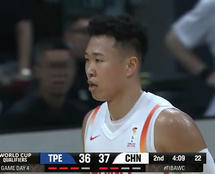 开云-中国男篮半场落后中国台北1分！赵继伟2记三分，余嘉豪9分5篮板